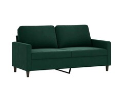 Vidaxl 2-Sitzer Sofa 140 cm Samt Dunkelgrün - Outlet mit bis zu 35% Rabatt