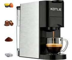 Kotlie 4-in-1 Kaffeemaschine: Nespresso, Dolce Gusto & Pads | Bis zu 29,2% Rabatt