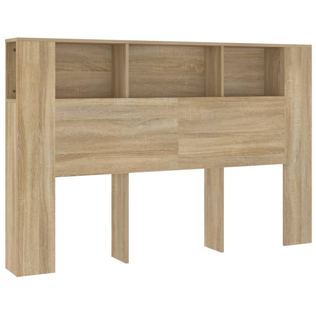 Bett-Kopfteil mit Regal Sonoma-Eiche 160 cm - Outlet bis zu 33,4% reduziert