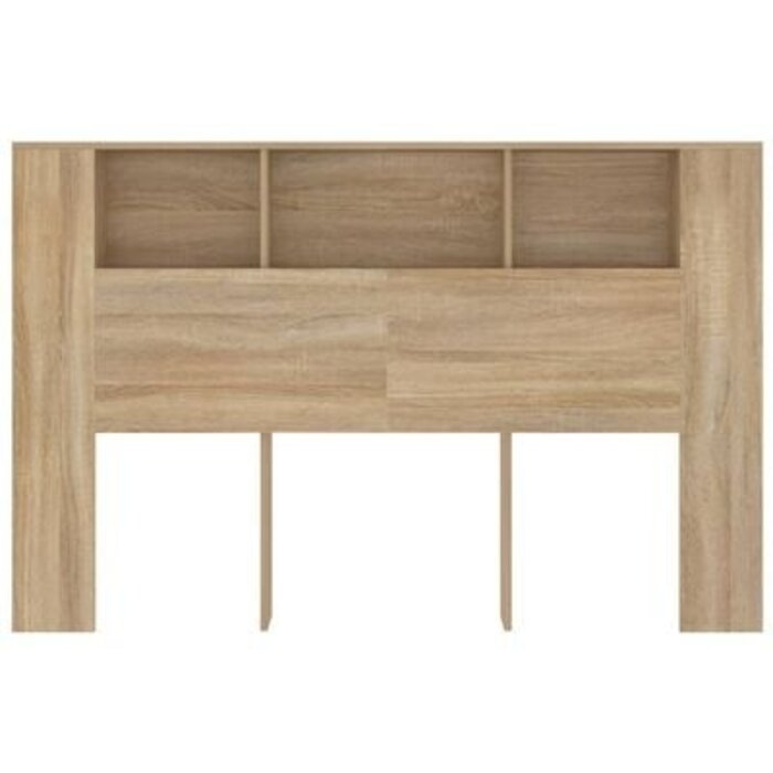 Bett-Kopfteil mit Regal Sonoma-Eiche 160 cm - Outlet bis zu 33,4% reduziert
