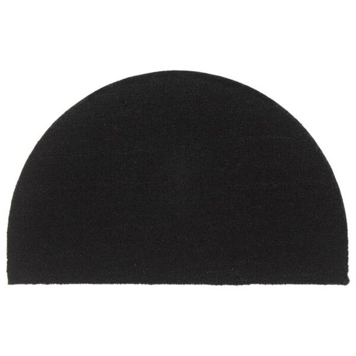 Vidaxl Halbkreis Fußmatte Kokosfaser 50x80 cm Schwarz - jetzt bis zu 63% günstiger
