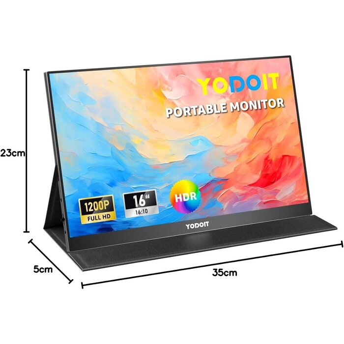 Tragbarer 16 Zoll FHD Monitor - Bis zu 28,9 % Rabatt auf Outlet-Ware