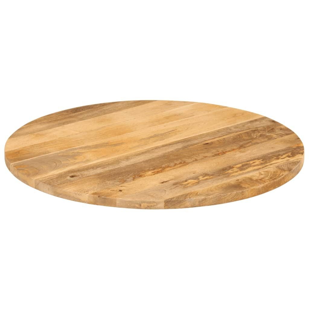 Runde Mangoholz-Tischplatte Ø 80 cm - Jetzt bis zu 34% günstiger sichern!