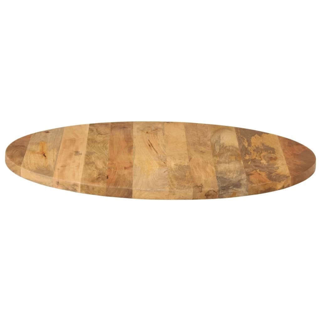 Runde Mangoholz-Tischplatte Ø 80 cm - Jetzt bis zu 34% günstiger sichern!