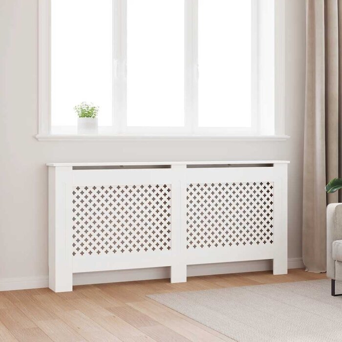 Stilvolle Heizkörperverkleidung 172cm - MDF Weiß - bis zu 34,3% Rabatt