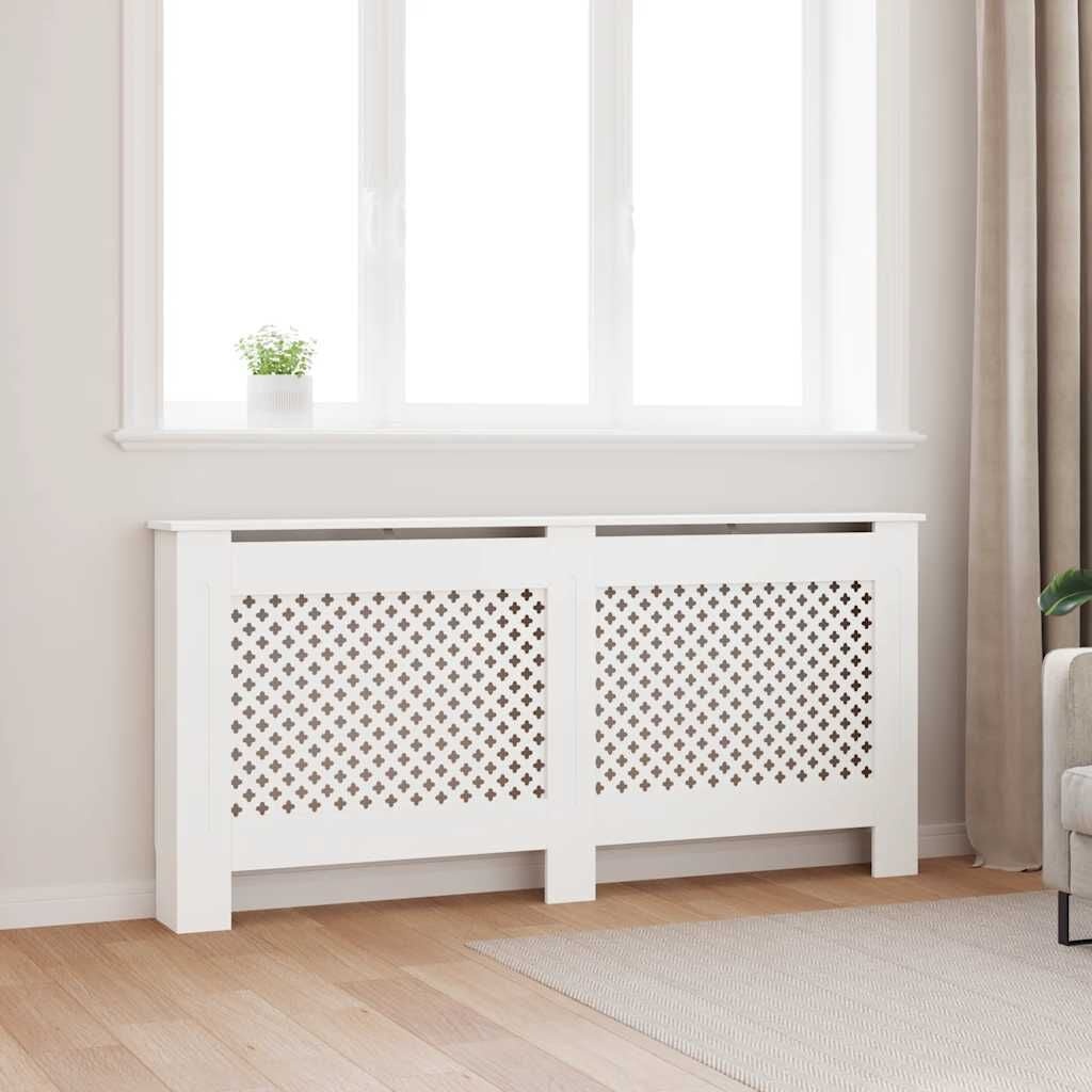 Stilvolle Heizkörperverkleidung 172cm - MDF Weiß - bis zu 34,3% Rabatt