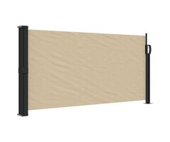Vidaxl Ausziehbare Seitenmarkise 100x500 cm Beige - Sichtschutz - bis zu 34% Rabatt