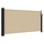 Ausziehbare Seitenmarkise 100x500 cm Beige - bis zu 34% Rabatt