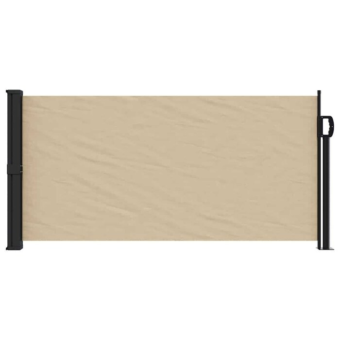Ausziehbare Seitenmarkise 100x500 cm Beige - bis zu 34% Rabatt