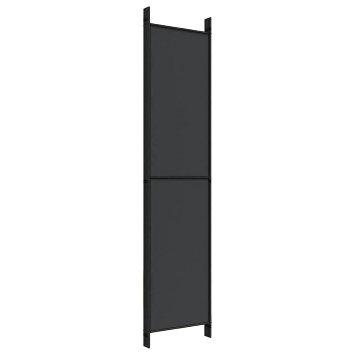 Raumteiler 250x220 cm, 5 Paneele - Schwarz, bis zu 33% reduziert