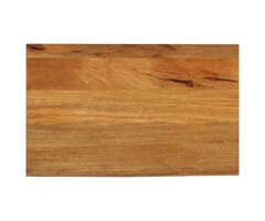 Vidaxl Massive Mangoholz-Tischplatte mit Naturkante, 60x20 cm - bis zu 37% Rabatt