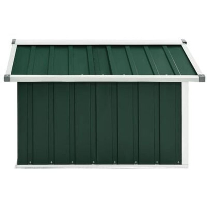 Mähroboter-Garage aus Stahl 92x97x63 cm Grün - jetzt bis zu 32,5 % sparen