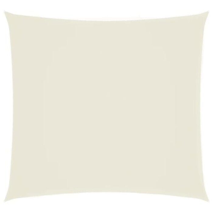 Sonnensegel 6x6 m, quadratisch, Creme - UV-Schutz, bis zu 35% Rabatt