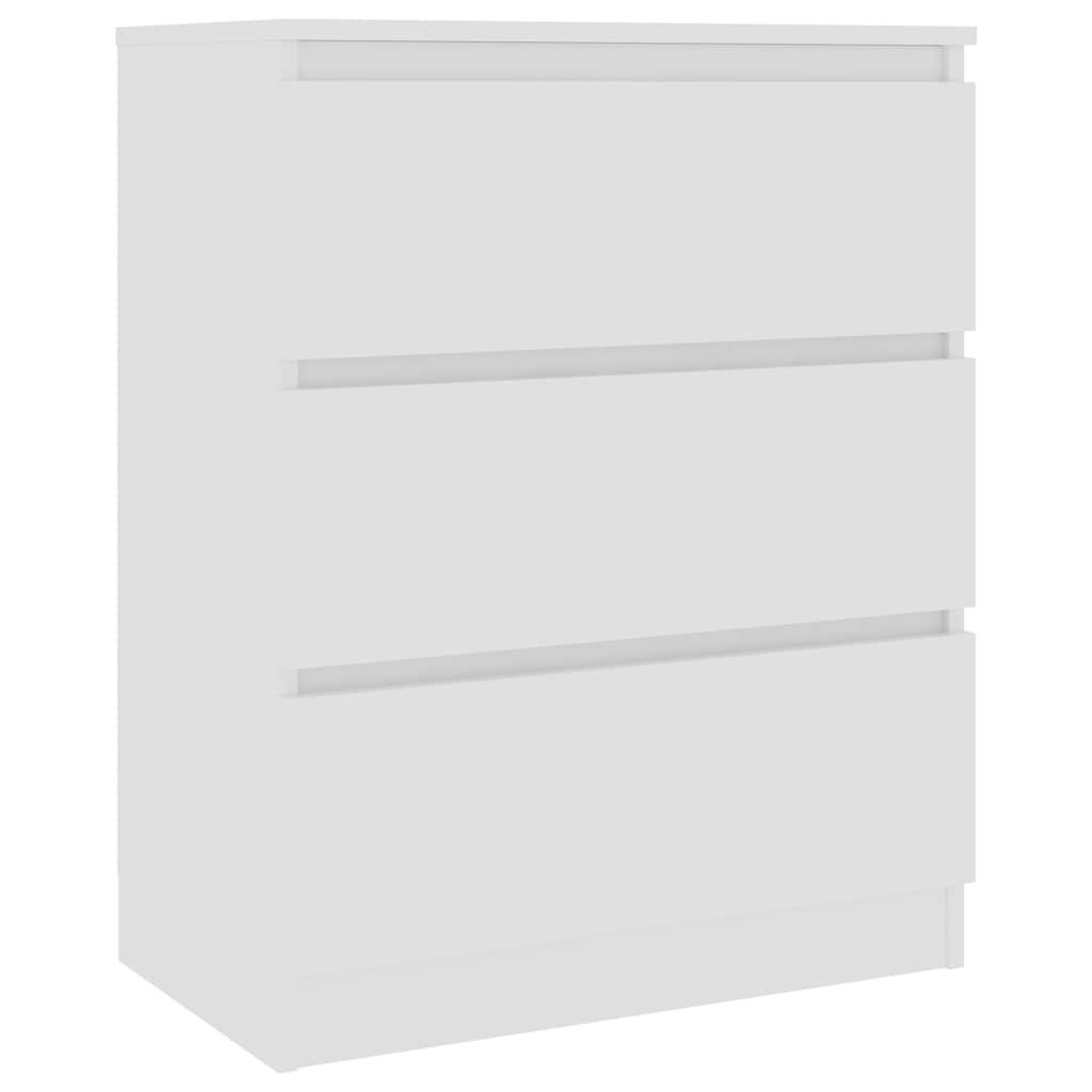 Moderne Kommode in Weiß, 60x35x76 cm - Jetzt bis zu 33,7 % günstiger sichern!