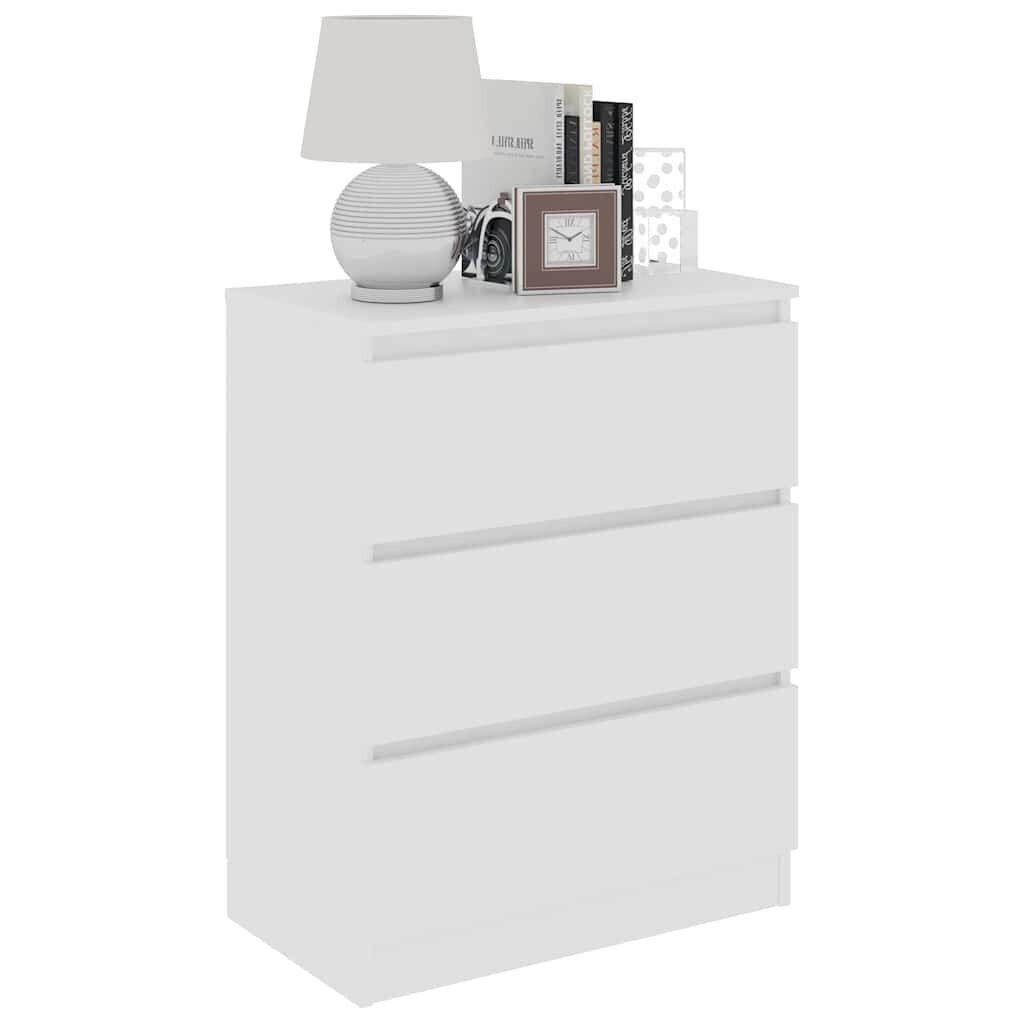 Moderne Kommode in Weiß, 60x35x76 cm - Jetzt bis zu 33,7 % günstiger sichern!