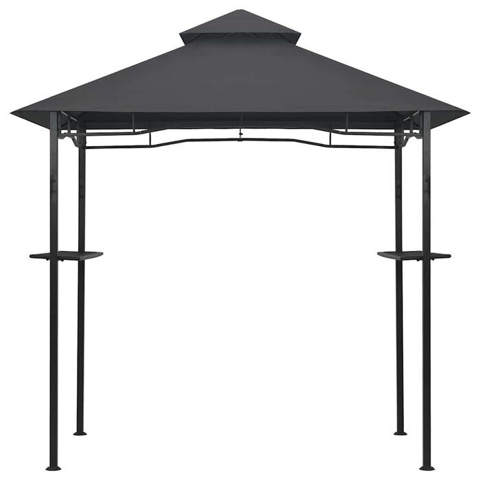 Grillpavillon 240x150x255cm Stahl Anthrazit - Bis zu 35% Rabatt