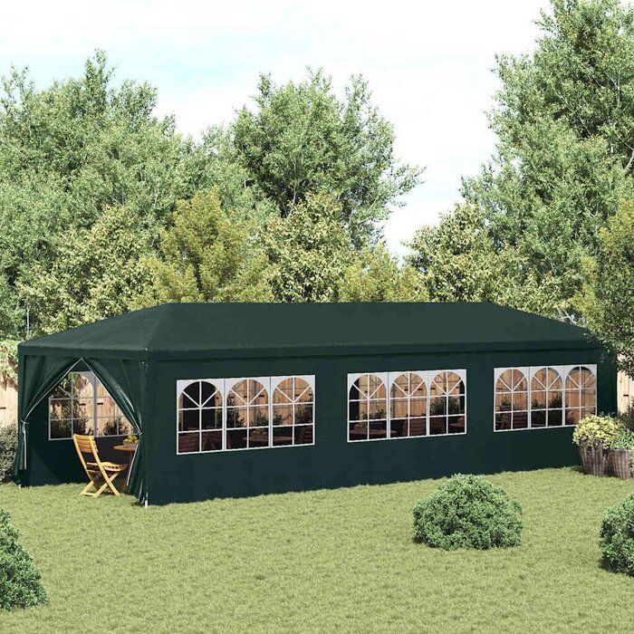 Großes Partyzelt 3x9m Gartenpavillon Grün - bis zu 35% Rabatt