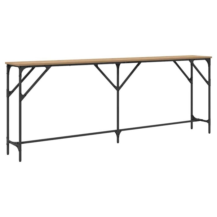 Konsolentisch Industriedesign Eichenoptik 200cm - bis zu 33% Rabatt