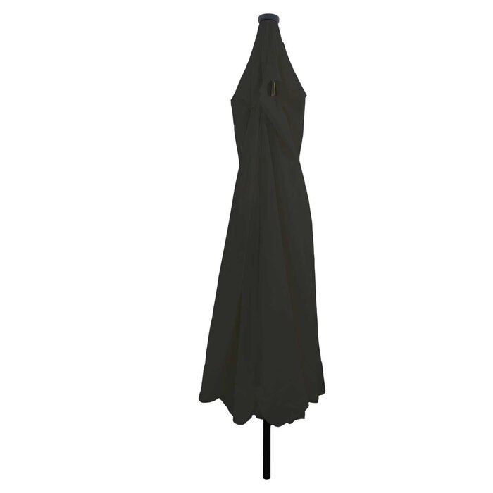Luxus Ampelschirm 395x395cm mit LED in Schwarz - bis zu 34% sparen
