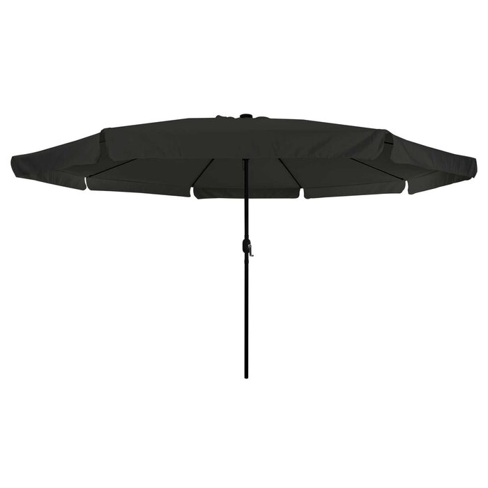 Luxus Ampelschirm 395x395cm mit LED in Schwarz - bis zu 34% sparen