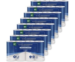 32x Premium Küchenrolle ultra-saugfähig, 2-lagig - bis zu 27% Rabatt