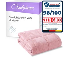 Gewichtsdecke für Kinder - Rosa 90x120cm - Jetzt bis zu 29% sparen
