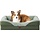 Orthopädisches Hundebett Memory-Schaum 91x68cm - Grün - bis zu 61% reduziert