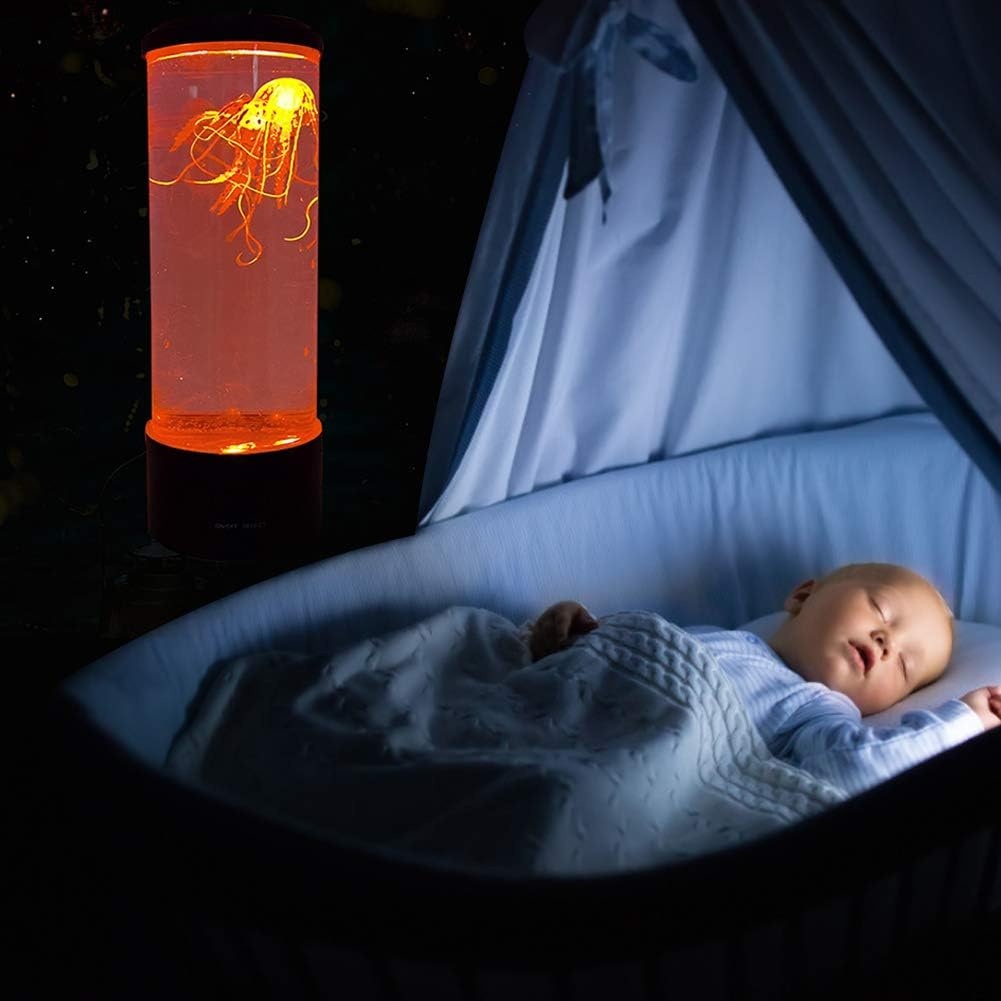LED-Quallen-Lavalampe - Entspannung pur - Jetzt bis zu 32% günstiger sichern