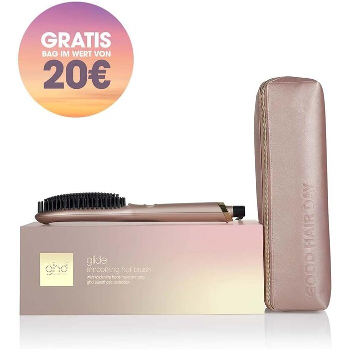 Glättungsbürste mit Hitzetechnologie - Bronze - bis zu 30% Rabatt