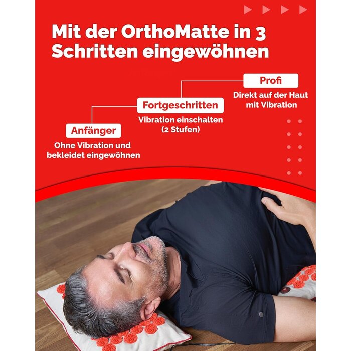 Akupressurmatte mit Vibration - Entspannung pur - bis zu 34% günstiger