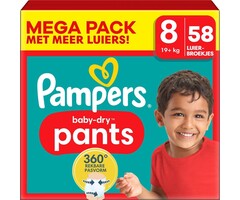 Windelhosen Größe 8, 17+ kg, 58 Stk. - Jetzt bis zu 33 % Rabatt sichern