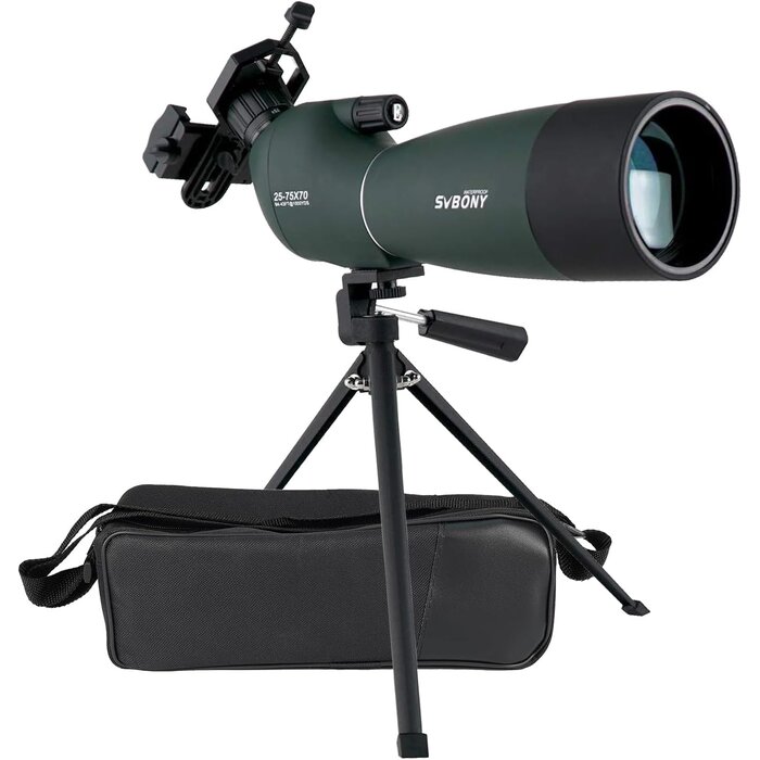 Spektiv 25-75x70 mit Stativ & Smartphone-Adapter - bis zu 34% günstiger
