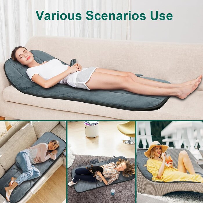 Ganzkörper-Massagematte mit Wärme & Vibration - bis zu 34% sparen