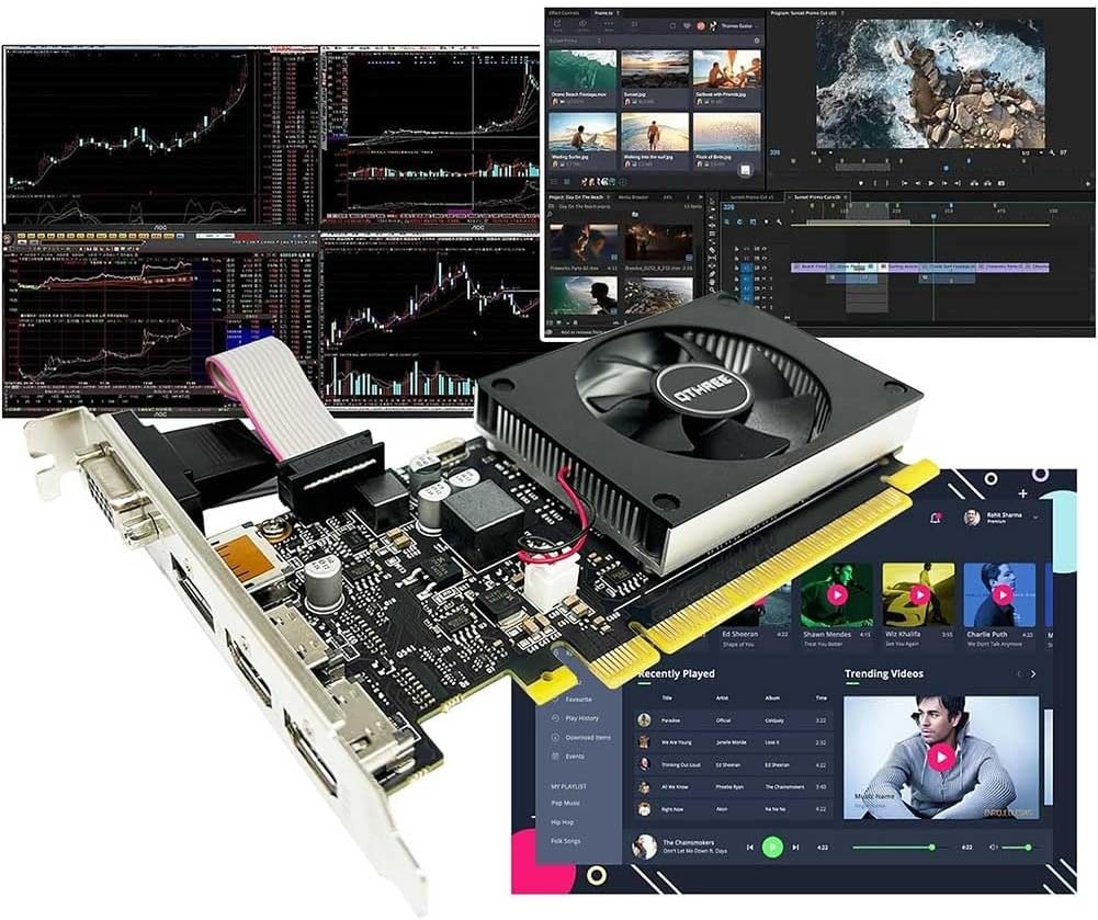 Grafikkarte 4GB DDR3 - Low-Profile - Sparen Sie jetzt bis zu 29 %