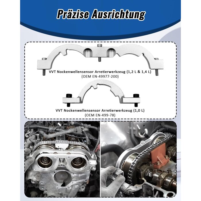 Motor-Einstellwerkzeug-Set für Chevrolet & Opel - jetzt bis zu 32% günstiger