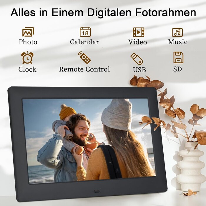 Digitaler 10,5 Zoll Bilderrahmen - HD Display - Outlet bis zu 32% günstiger