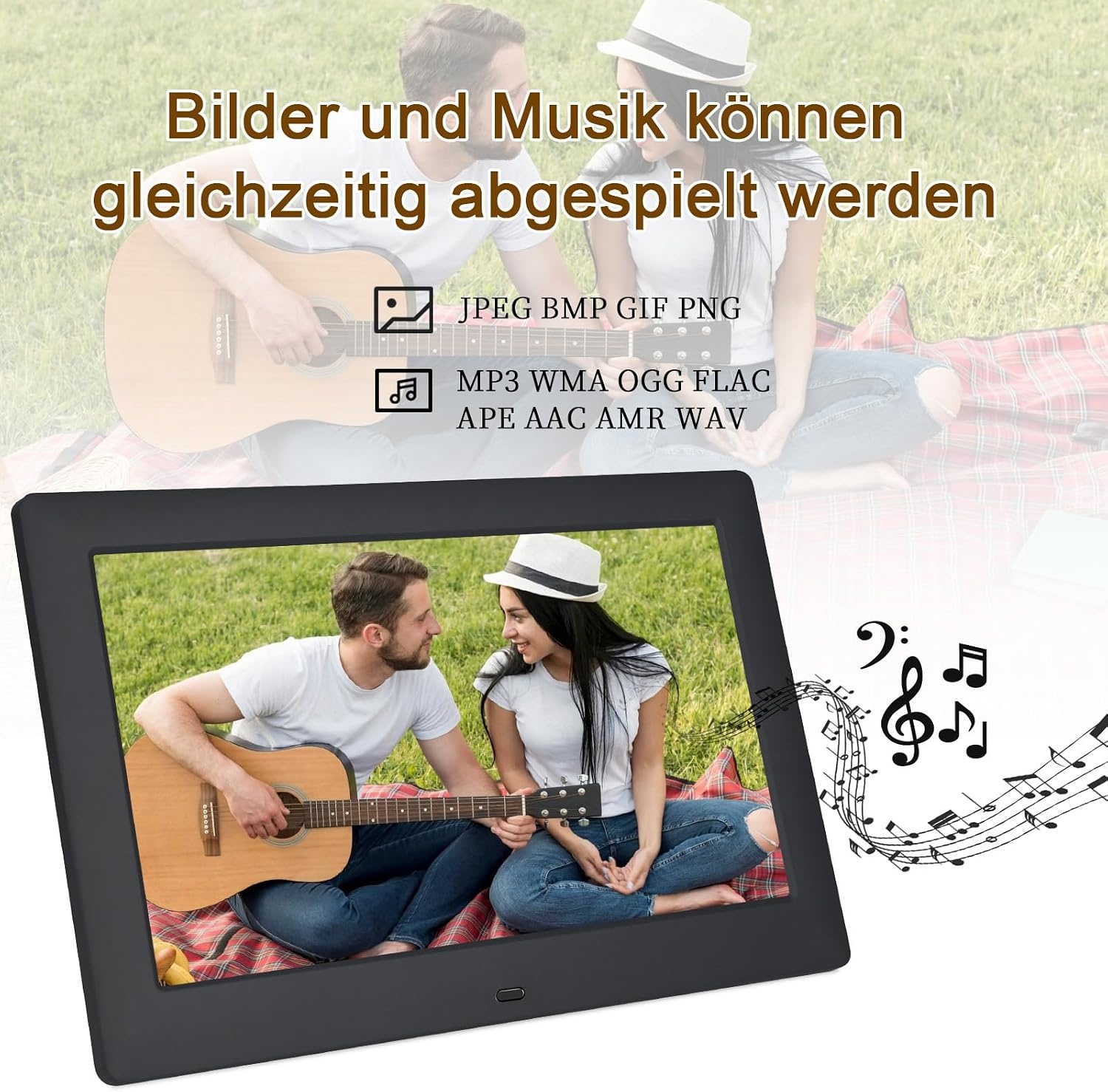 Digitaler 10,5 Zoll Bilderrahmen - HD Display - Outlet bis zu 32% günstiger