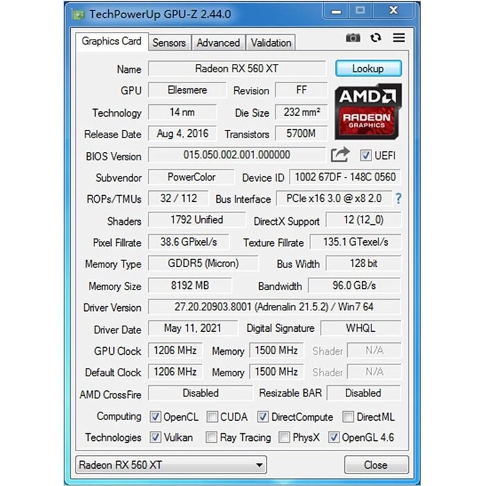 Grafikkarte 8GB GDDR5 Gaming - bis zu 34% sparen