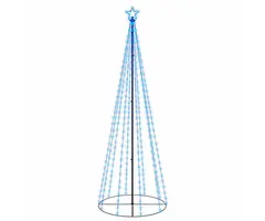Vidaxl LED-Kegel-Weihnachtsbaum 300 cm, 310 blaue LEDs - jetzt bis zu 57% sparen