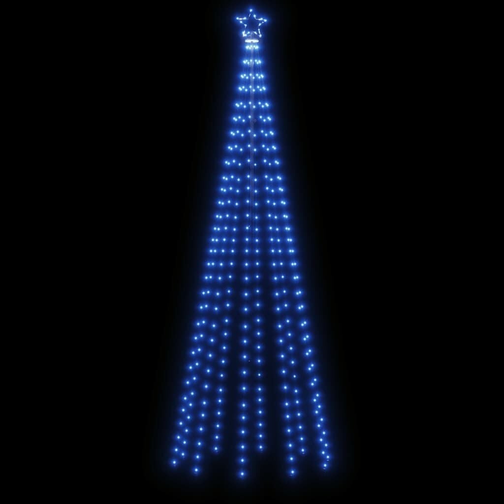 Vidaxl LED-Kegel-Weihnachtsbaum 300 cm, 310 blaue LEDs - jetzt bis zu 57% sparen