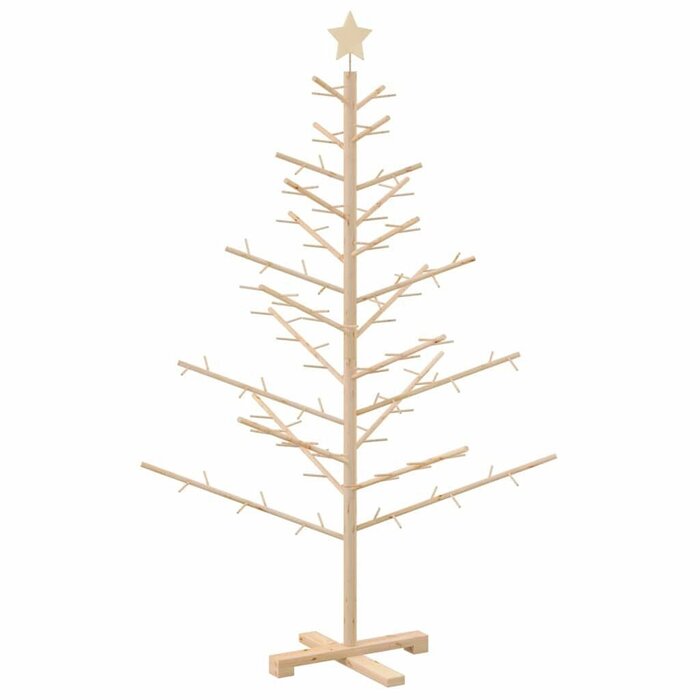 Weihnachtsbaum aus Kiefernholz, 150 cm - Natur - bis zu 33% günstiger