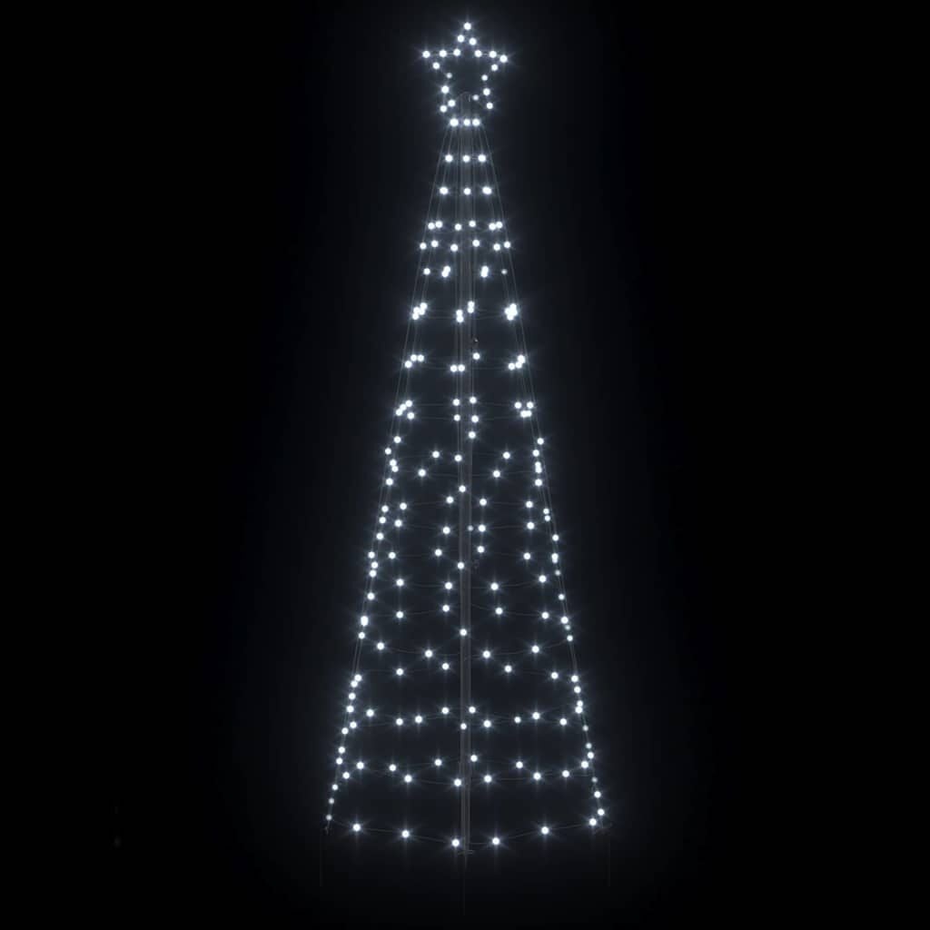 Vidaxl LED-Weihnachtsbaum 250 cm, 390 LEDs, Kaltweiß - jetzt bis zu 66% Rabatt