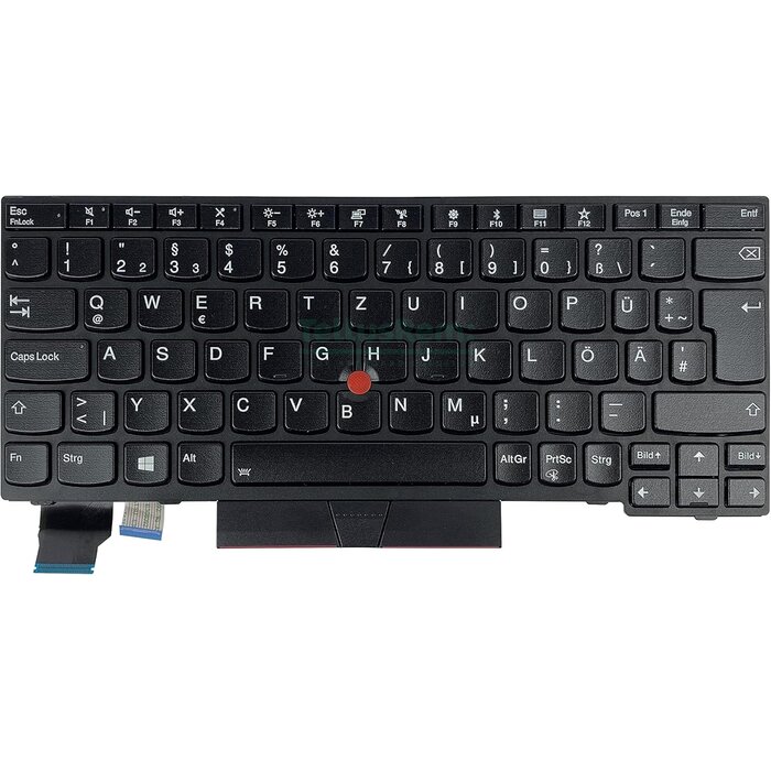 Ersatz-Tastatur für Thinkpad X280, X390, X395 - QWERTZ mit Licht - bis zu 29% Rabatt