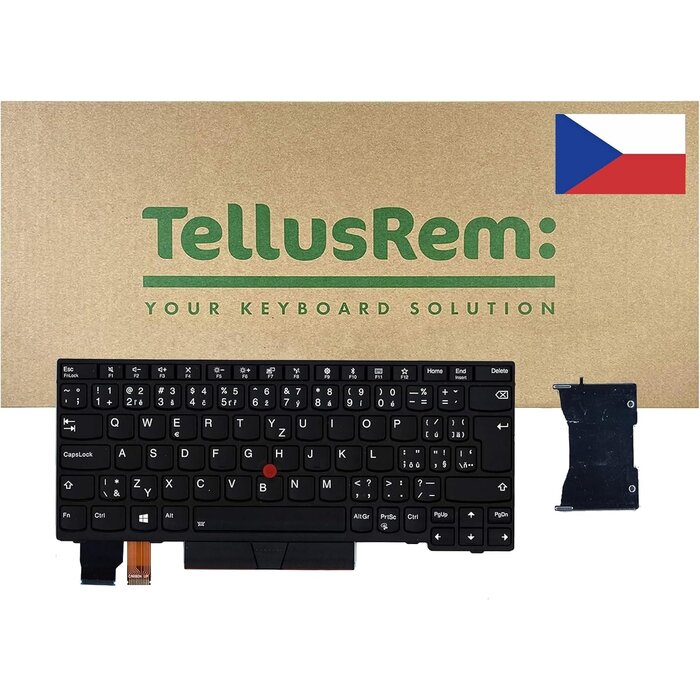 Ersatz-Tastatur für Thinkpad X280, X390, X395 - QWERTZ mit Licht - bis zu 29% Rabatt