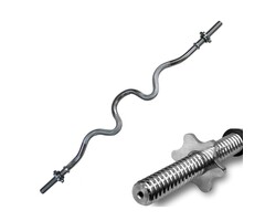SZ-Curlstange 120 cm 28 mm aus verchromtem Stahl - bis zu 8% Rabatt