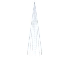 Vidaxl LED-Fahnenmast-Weihnachtsbaum 300 cm, 310 LEDs Kaltweiß - bis zu 55% reduziert