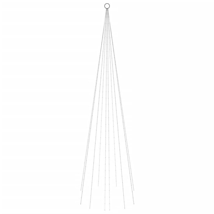 Vidaxl LED-Fahnenmast-Weihnachtsbaum 300 cm, 310 LEDs Kaltweiß - bis zu 55% reduziert