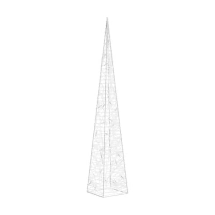 Vidaxl LED-Lichtkegel aus Acryl 60 cm, Kaltweiß - bis zu 58% Rabatt