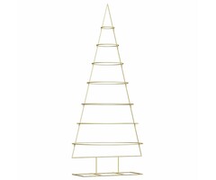 Vidaxl Weihnachtsbaum aus Metall, Gold, 210 cm - Stilvoll & bis zu 62% reduziert