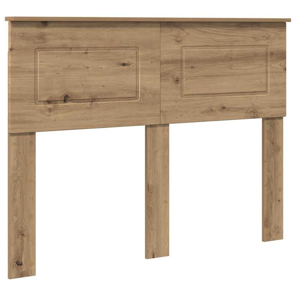 Vidaxl Bettkopfteil 120 cm in Artisan Eiche - Stilvolles Schlafzimmer-Upgrade bis zu 66%